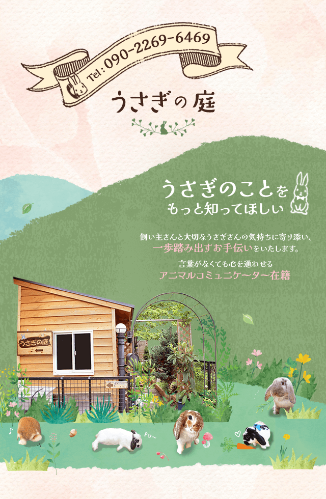 うさぎのことをもっと知ってほしい。